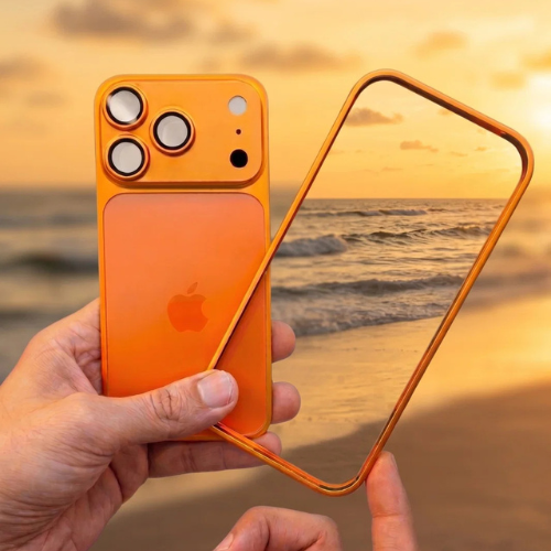 Metal Bumper Converter Case to iPhone 17 pro and 17 pro max