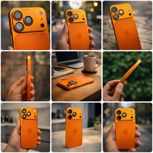 Metal Bumper Converter Case to iPhone 17 pro and 17 pro max