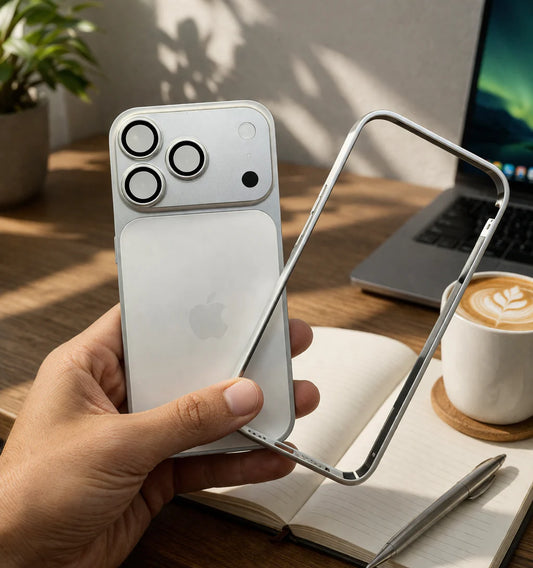Premium Back Panel for iPhones | Convert to iPhone 17 Pro & 17 ProMax Style