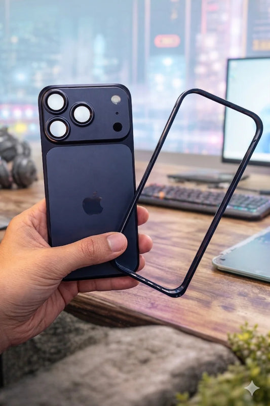 Premium Back Panel for iPhones | Convert to iPhone 17 Pro & 17 ProMax Style Demo 2
