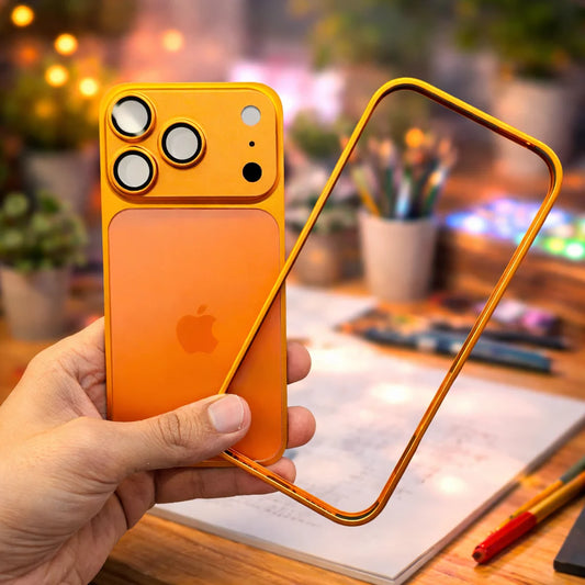 Premium Back Panel for iPhones | Convert to iPhone 17 Pro & 17 ProMax Style Demo 4